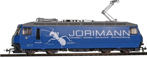 Bemo 1259 179 RhB Ge 4/4 III 649 Werbelok 'Jrimann/Schneider' - Electric Locomotive