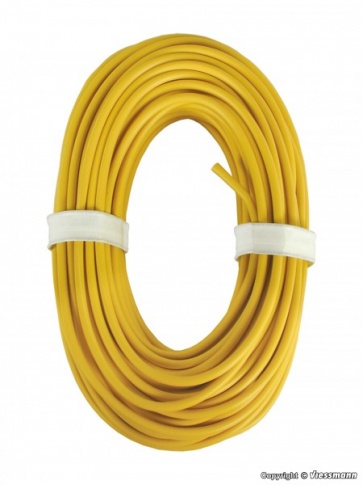Viessmann 6897 High-Current Cable 0.75mm - Yellow - 10m