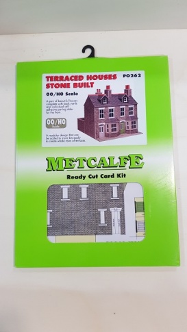 Metcalfe PO262 00/H0 Terraced Houses in Stone