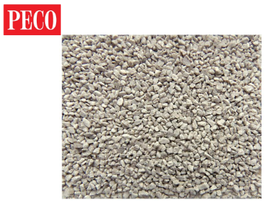 PECO - PS-301 P-Way Ballast, Grey Stone, Medium Grade, Clean