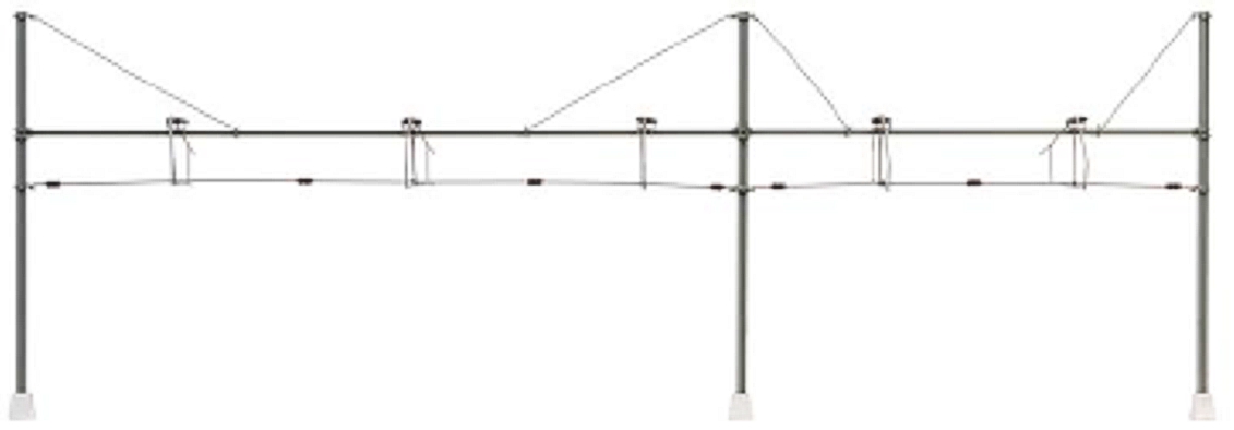Cross span for sliding platform (Märklin), kit