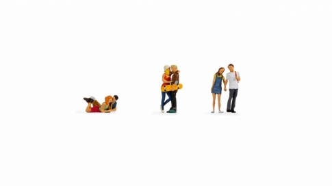 Noch 36512 Young Couples (3x2) Figure Set