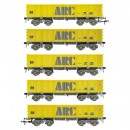 Accurascale PTA/JTA+JUA Bogie Tippler Pack - ARC [CAIB] Mustard - Outer Pack