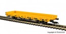 Viessmann 2315 Yellow Low Side Car with Drive Unit - Functional HO Model for 2 Rail Version