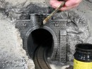 Noch 58061 Single Track Natural Stone Hard Foam Tunnel Portal