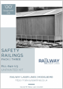 RLL640U3 – OO Gauge Safety Railing Pack 3 – Unpainted