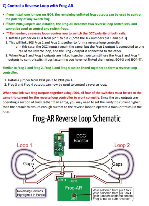 DCC Specialties FrogAR Quad Output Frog AutoReverser