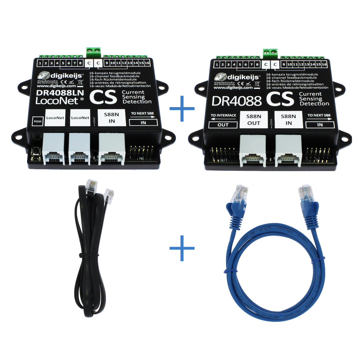 Digikeijs DR4088/DR5088RC Range