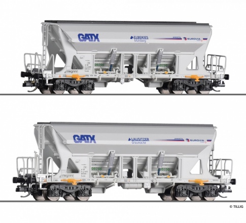 GATX/EUROVIA FREIGHT WAGON SET