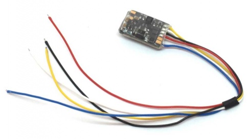 Train-O-Matic Micro 5 Wires and Solder pads Function Decoder