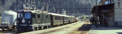 Bemo 1258 115 RhB Ge 4/4 II 615 universal locomotive 'Klosters'