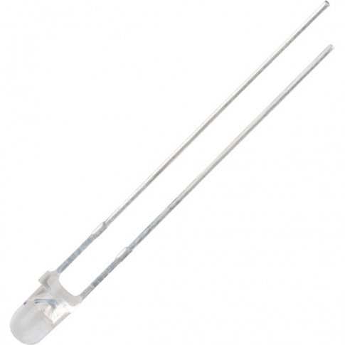 12V 3mm White LED