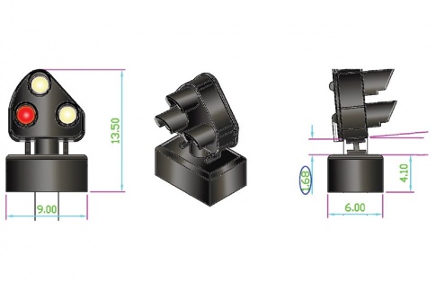 DCC Concepts 12x 2-wire LMS/BR Ground Signal