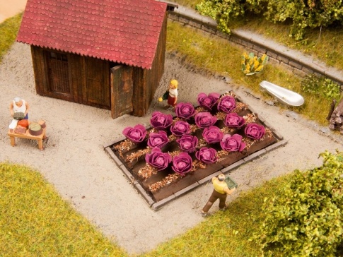 Noch 13218 Red Cabbages (16) Deco Minis