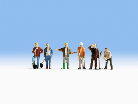 Noch 15110 Construction Workers (6) Figure Set