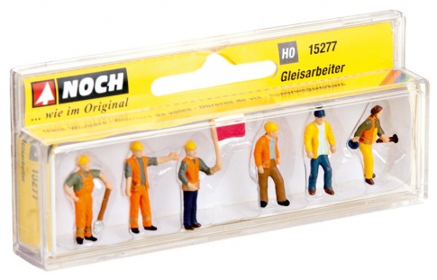 N15277 Railway Track Workers (6) Figure Set