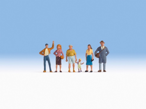 N15480 Pedestrians (6) Figure Set
