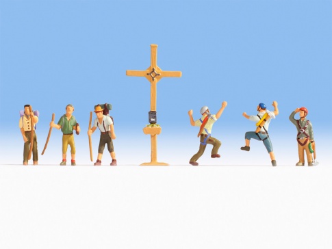 6 N15870 Noch HO/OO Scale Hikers