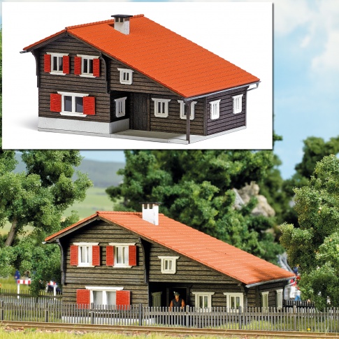 BUSCH 1645 Swiss railway keeper's house