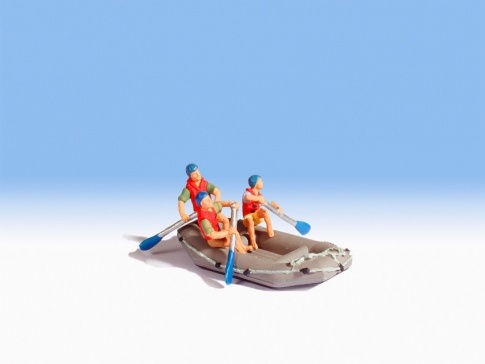 Noch 16818 White Water Raft With Figures
