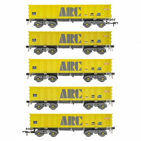 Accurascale PTA/JTA+JUA Bogie Tippler Pack - ARC [CAIB] Mustard - Outer Pack