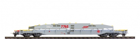 Bemo 2290 105 RhB Sl 7765 ACTS carrier unloaded