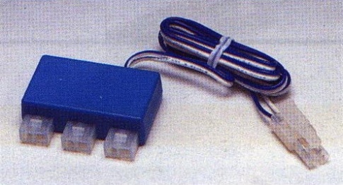Three Way Unitrack Power Extension Cable 90cm