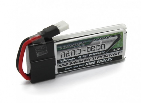 Turnigy nano-tech 300mah 1S 45~90C Lipo Pack