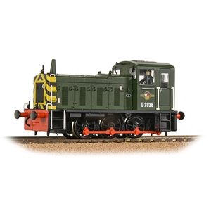 Bachmann 31-361B Class 03 D2028 BR Green (Wasp Stripes)