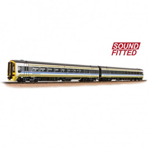 Bachmann 31-517DS Class 158 2-Car DMU 158849 BR Regional Railways With Sound Fitted