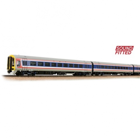 31-250SF CLASS 159 3-CAR DMU 159013 BR NETWORK SOUTHEAST (REVISED) - DCC SOUND