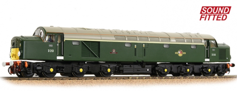 Bachmann 32-487SF Class 40 Disc Headcode D213 'Andania' BR Green (Small Yellow Panels)