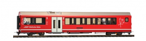 Bemo 3298 172 RhB B 577 01 AGZ leisure compartment