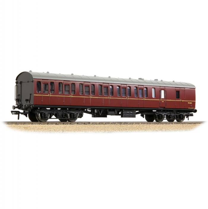 Bachmann 34-604D BR Mk1 57ft 'Suburban' S Second BR Maroon
