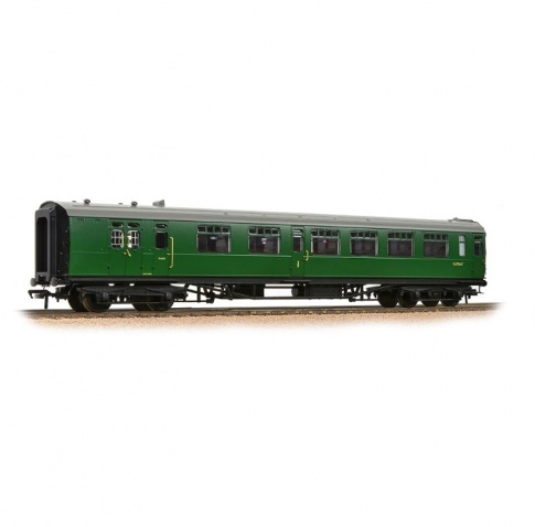 BACHMANN SR Bulleid Brake Composite 10'' Vents BR (SR) Green 34-800