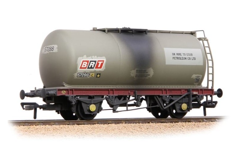 Bachmann 37-594A BR 45T TTA Tank Wagon Esso Grey (Unbranded) [W]