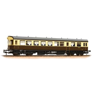 Bachmann 39-580 GWR Hawksworth Auto-Trailer BR (WR) Chocolate & Cream