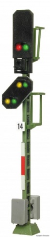 Viessmann 4014 Colour Light Block Signal with Distant Signal HO