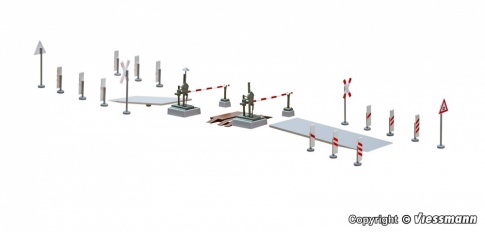 Viessmann 5100 Level Crossing - Fully Automatic HO