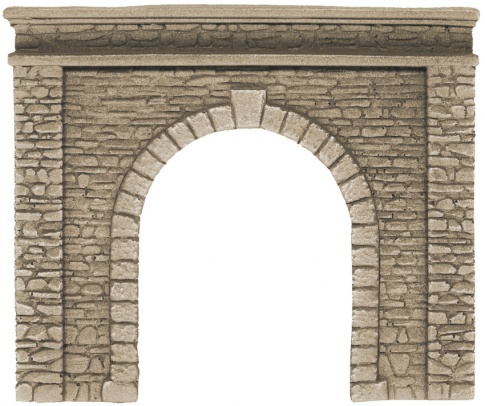 Noch 58061 Single Track Natural Stone Hard Foam Tunnel Portal