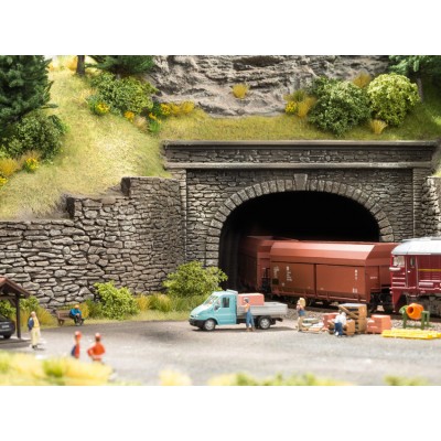 Noch 58062 Double Track Natural Stone Hard Foam Tunnel Portal