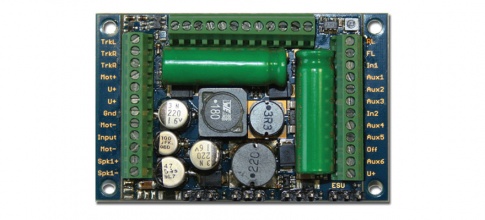 ESU Gauge G LokSound 5 XL DCC / MM / SX / M4 ''Empty decoder'' with screw terminals