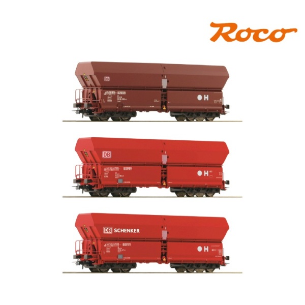 Wagon Bâché Roco HO DB Schenker Réf 67544 - Époque 6 - Avec Boîte - Occasion