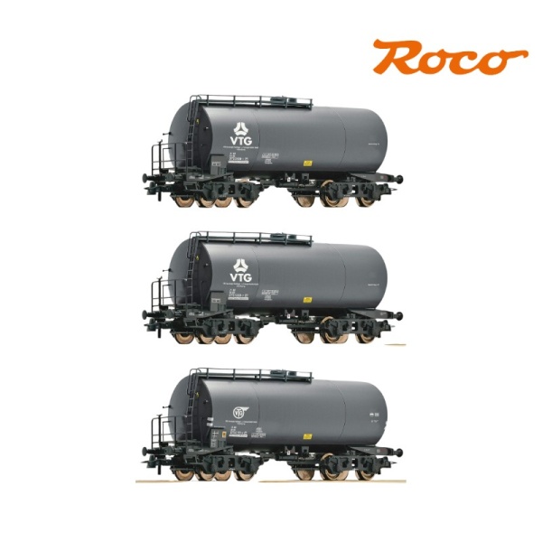 ROCO 77030 DB Faals150 Bogie Ore Hopper Wagon Set (3) IV ...