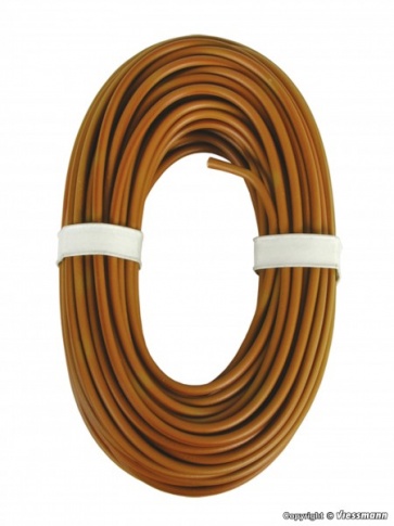Viessmann 6896 High-Current Cable 0.75mm˛ - Brown - 10m