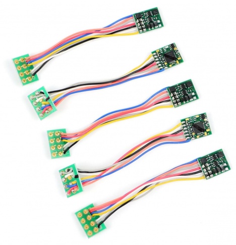 Gaugemaster DCD-CB1OMD Classic 8 Pin Micro Decoder (5 Pack)