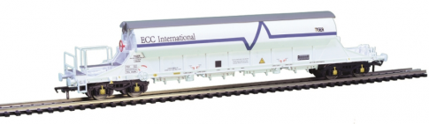 Bachmann E87029 PBA Tiger Wagon TRL 11630 ECC International White