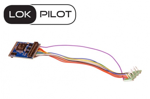 Décodeur Basic LokPilot 5 DCC 8 broches ESU-59020 - UTM Modélisme