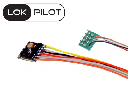 ESU 59810 LokPilot 5 micro DCC/MM/SX, 8-pin NEM652, Gauge N, TT