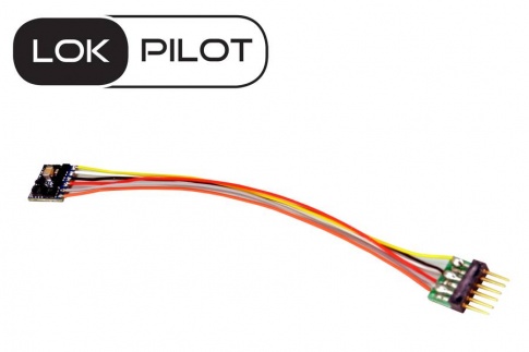 ESU 59816 LokPilot 5 micro DCC/MM/SX, 6-pin NEM651, Gauge N, TT